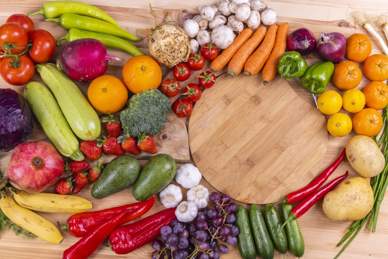 Fresh vegetables assortment